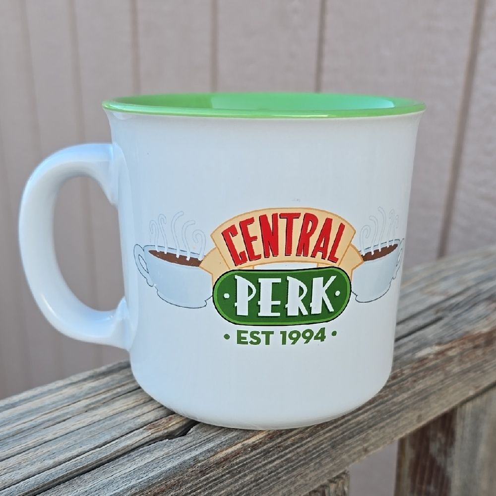 Friends Central Perk Mug — 90s Pop Culture Coffee Cup, Classic TV Nostalgia 20oz